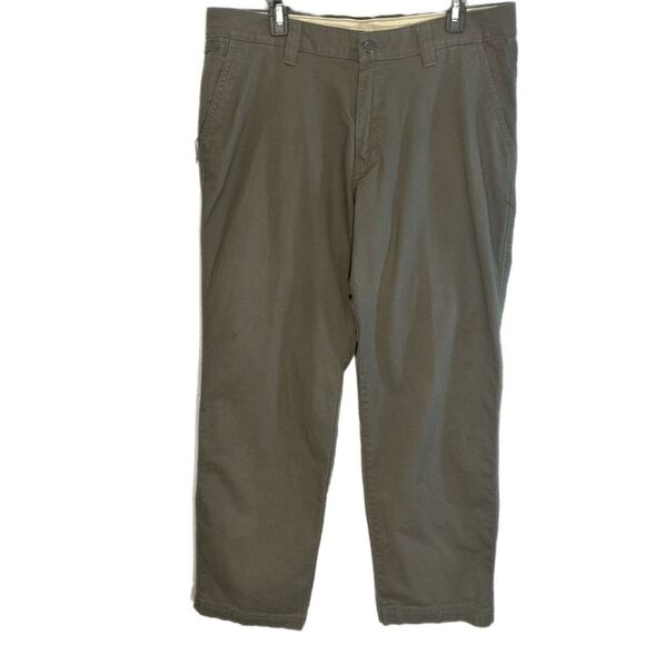 Columbia Sportswear Company Men’s 36x32 Straight Leg Green/Gray Work Cargo Pants - Picture 1 of 15